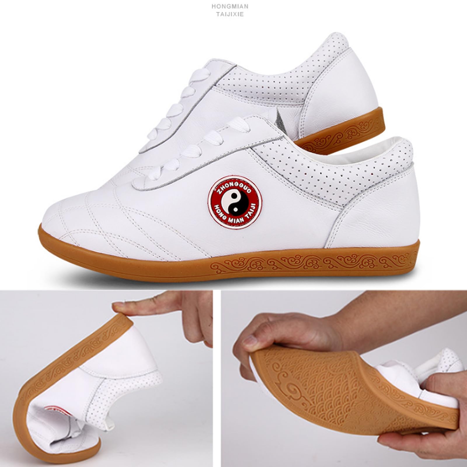 Chaussures Arts Martiaux Tai Chi Kung Fu – Respirantes, Légères Et Antidérapantes Pour Homme/Femme – Taille 38EU Noir