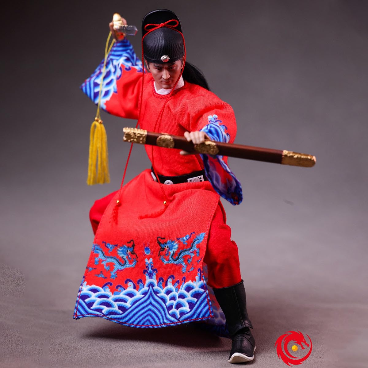 HiPlay QIANLONG TOYS 1/12 NO.QL-003 Dynastia Song, Rycerz Południa, Zhan Zhao Figurki Akcji