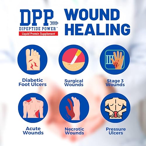 Miniatura 4 de Nutritional Designs DPP Dipeptide Power - Suplemento líquido de colágeno y proteína de suero de leche, sin azúcar, promueve una piel y cabello