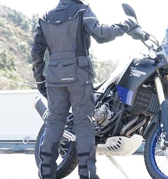 ラフアンドロード　アドベンチャーオールシーズンパンツ　XLサイズ　ブラック Amazon | ラフアンドロード(ROUGH&ROAD) アドベンチャーオール