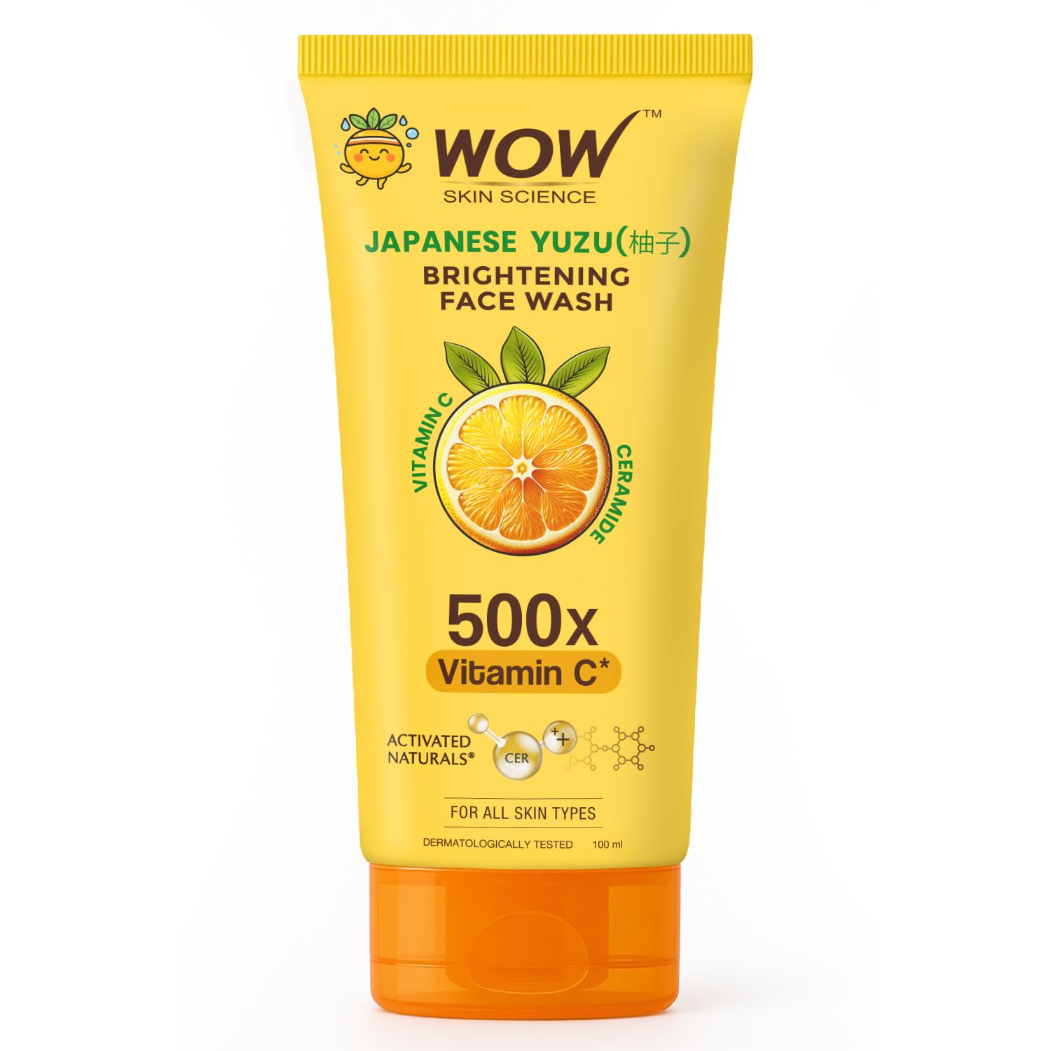 WOW Skin Science Japanese Yuzu + Vitamin C with Ceramide