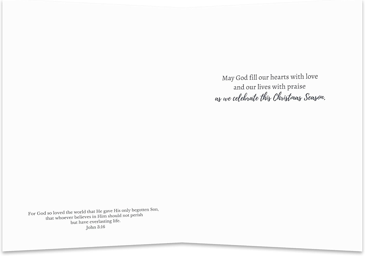 Christian Christmas Card, Christian Holiday Card for Christmas, Religious Christmas Card, Pack of Christian Christmas Cards (Pack of 48)