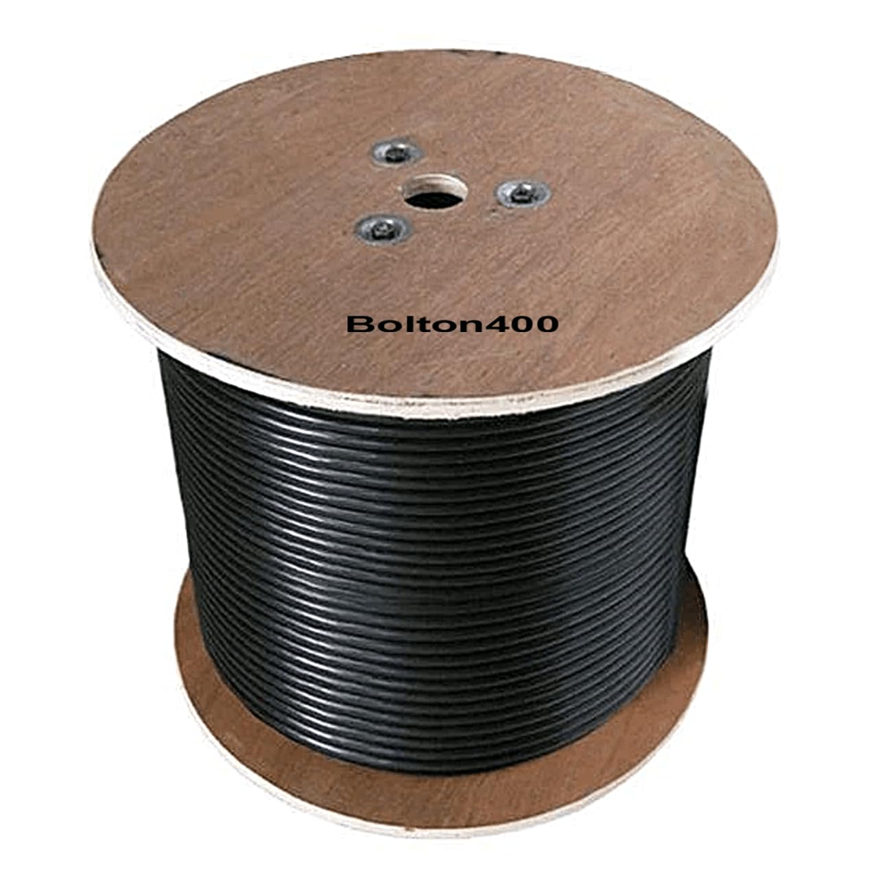 Bolton400 (BT974723) Câble coaxial noir 50 ohms – Faible perte LMR®400 Spec (150 m)