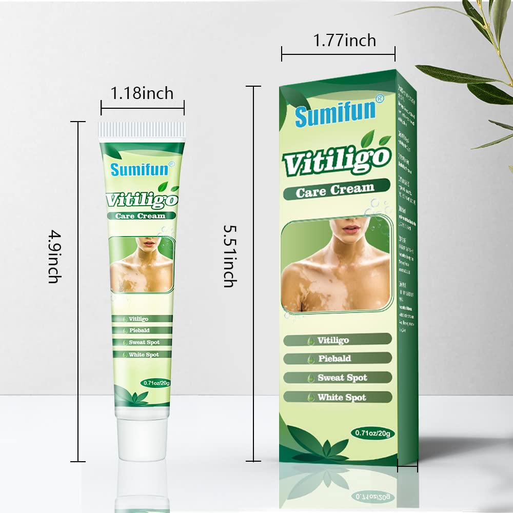 Buy Sumifun 6 Counts Vitiligo Cream, Vitiligo Care Cream for Skin