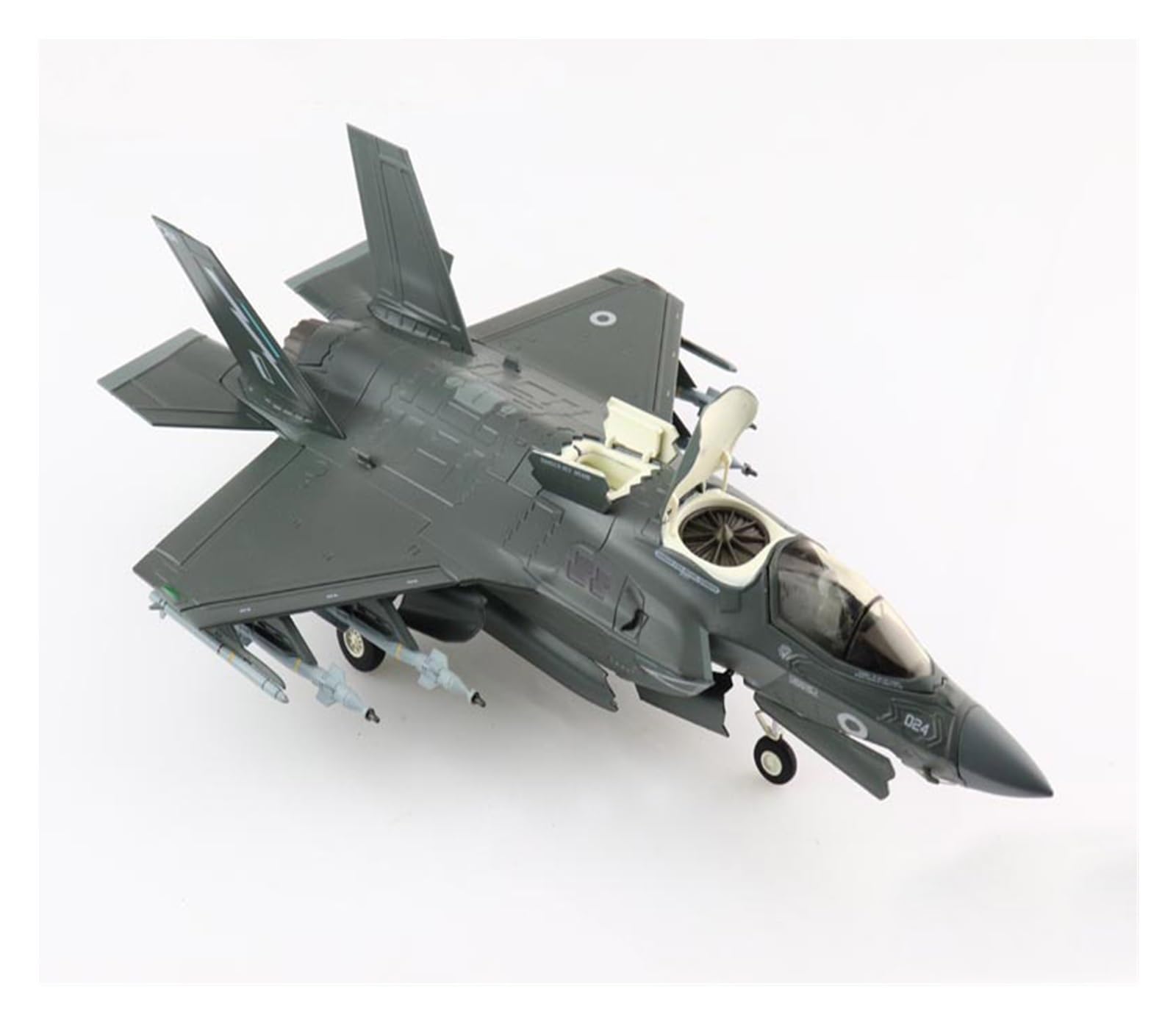 Modello in Piccola Scala Aerei 1 72 per Modello da Caccia F-35B Britannico Aereo da Attacco in Metallo Modello Militare Display Regalo Kit di Costruzione di Modello