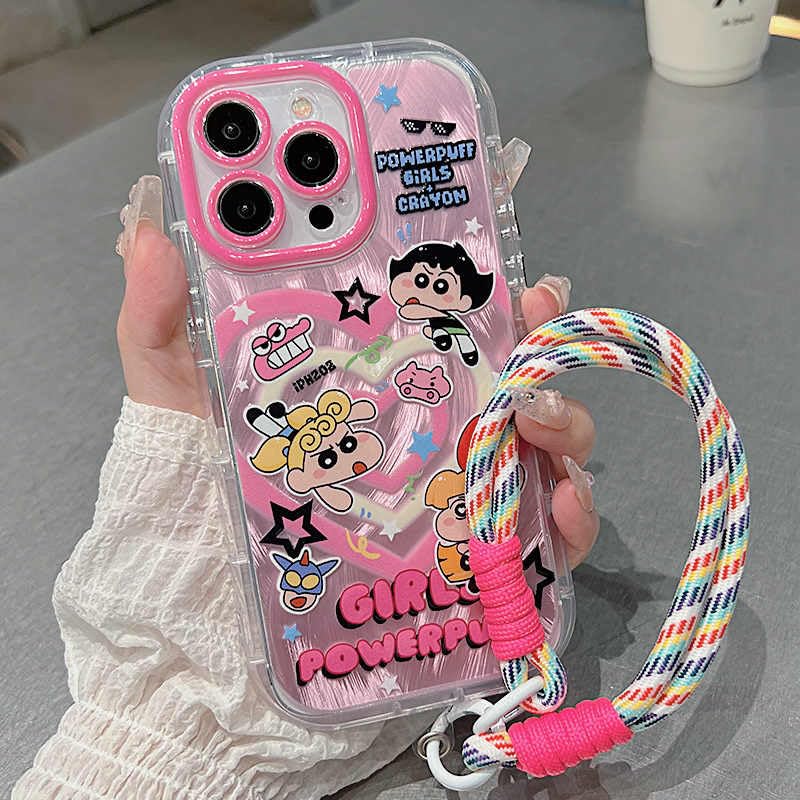 Amazon.co.jp: パワーパフガールズ スマホケース クレヨン