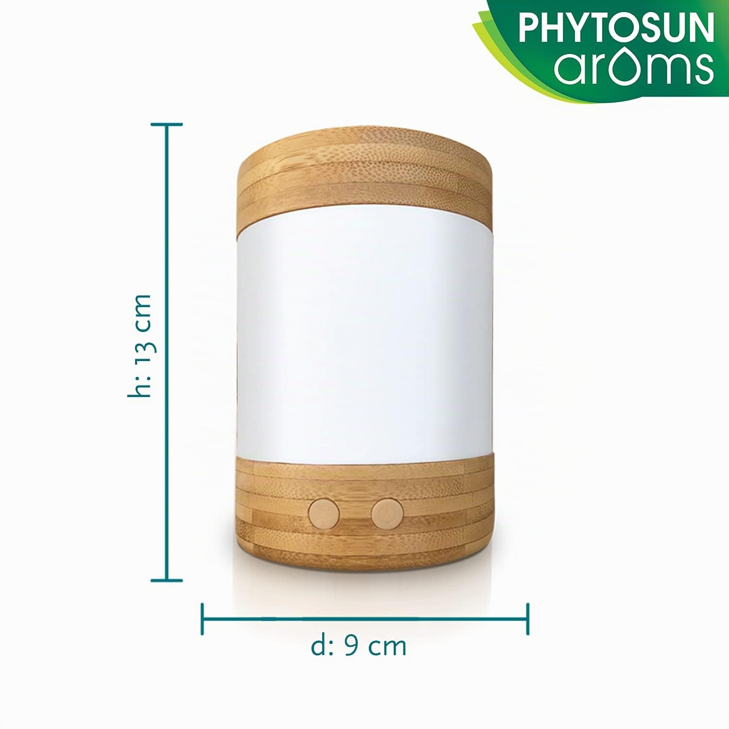 Phytosun arôms - Difusor ultrasónico inalámbrico de aceites esenciales - EasyGo - Nomad, funciona con batería