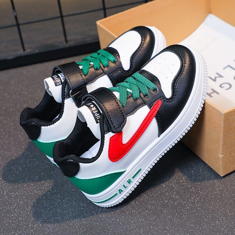 Boys', Girls' Shoes 2023 Spring and Autumn New Medium and Large Children's Board Shoes Children's Sneaker Blue3