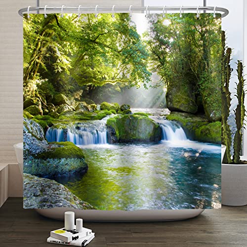 ASDCXZ Scenic Shower Curtain 180x200 cm - Image 2