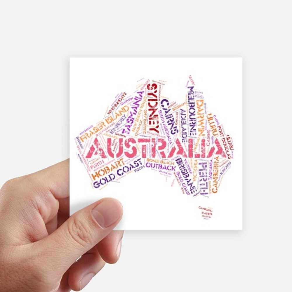 Autocollant valise Australie pour identifier facilement vos bagages de voyage
