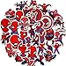 Autocollant Lot,35 pièces Graffiti Autocollant Étanche Homme Araignée Stickers Vinyles pour ordinateur portable enfants voitures moto vélo Skateboard bagages Bumper Stickers hippie autocollants ét