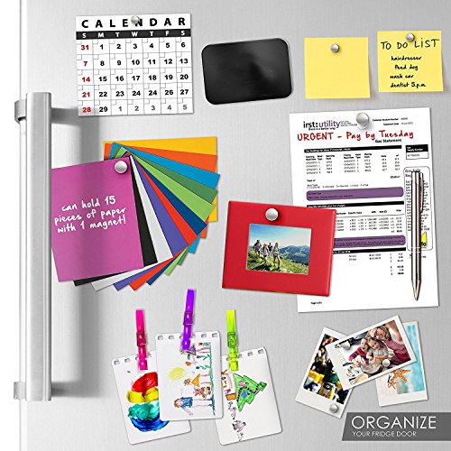 Image of DIYMAG 100Pcs Small Refrigerator Magnets, 10x3mm Round Fridge Magnet