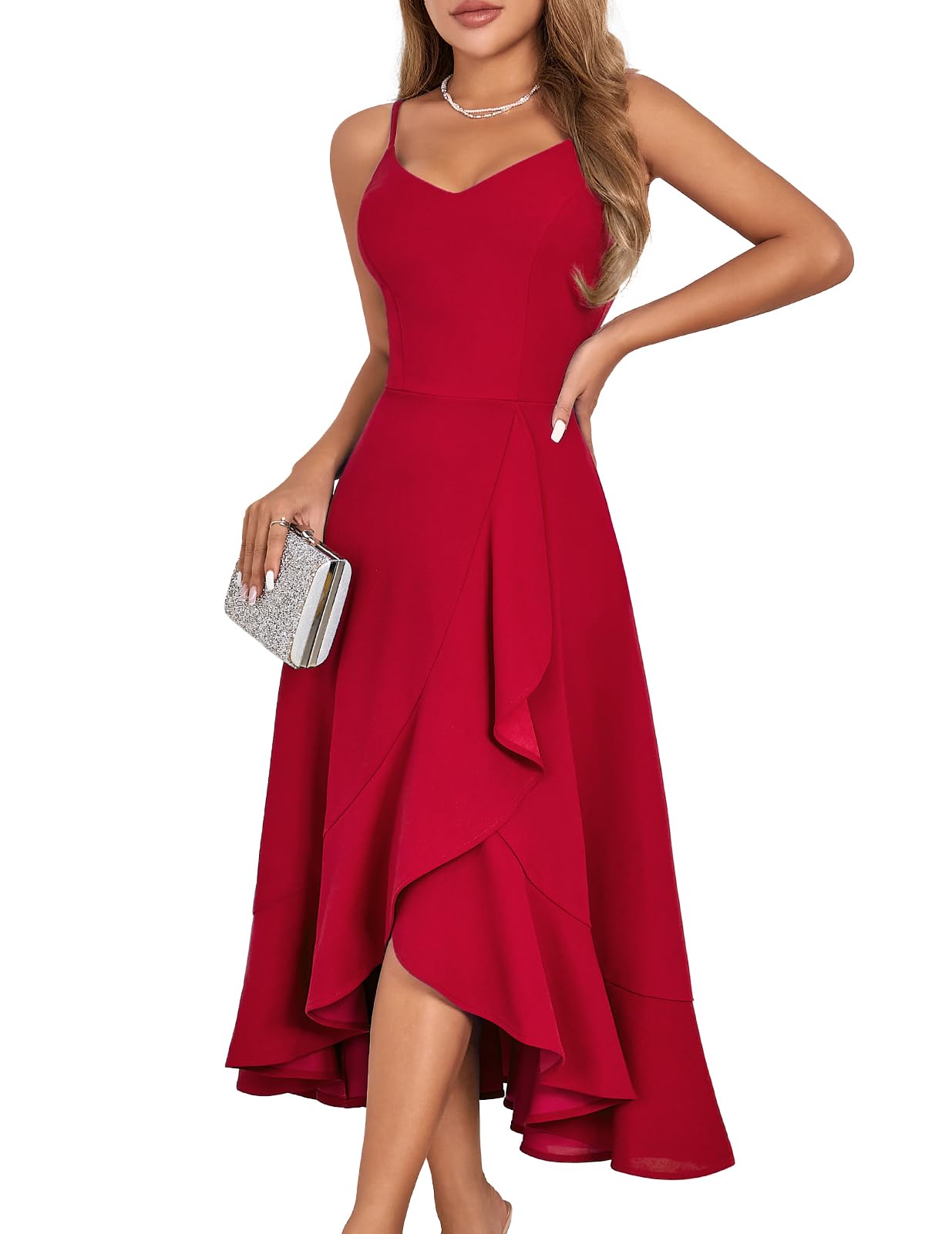 DRESSTELLS Women's Cocktail Dresses for Formal Wedding Guest