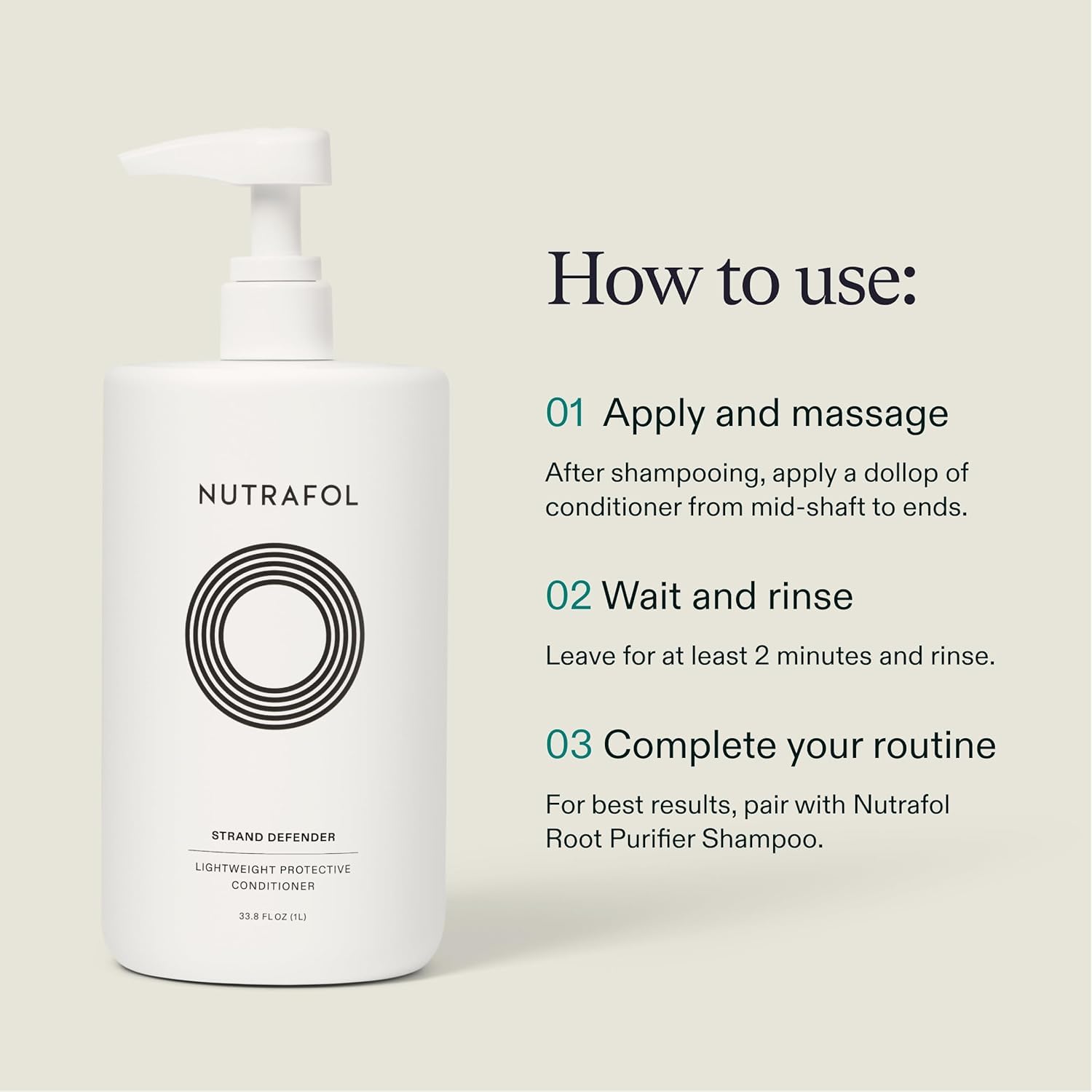 Nutrafol Strand Defender Conditioner for Thinning Hair