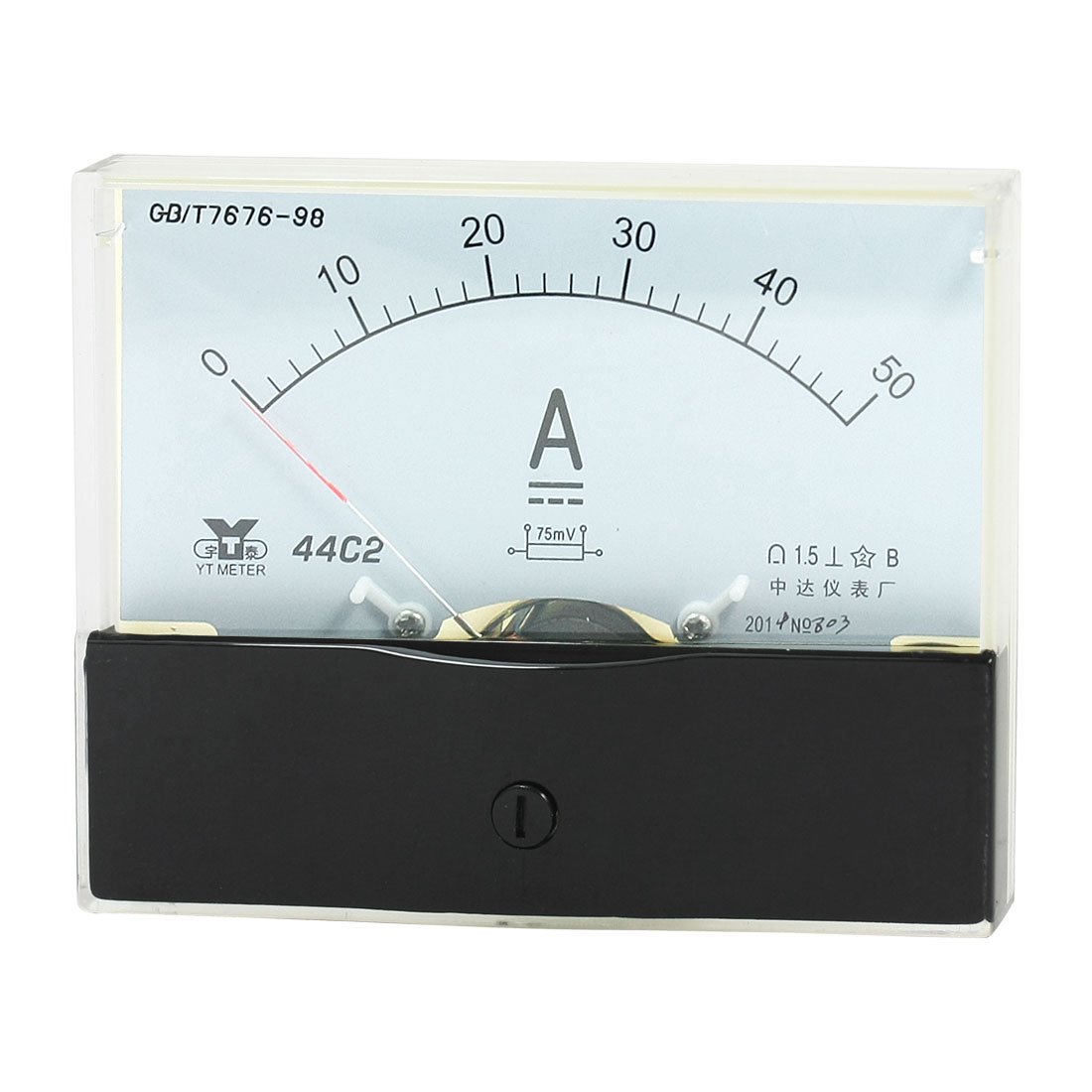 Current Tester Uxcell Analog Dc 0-20a 65c5 Current Panel Meter With ...