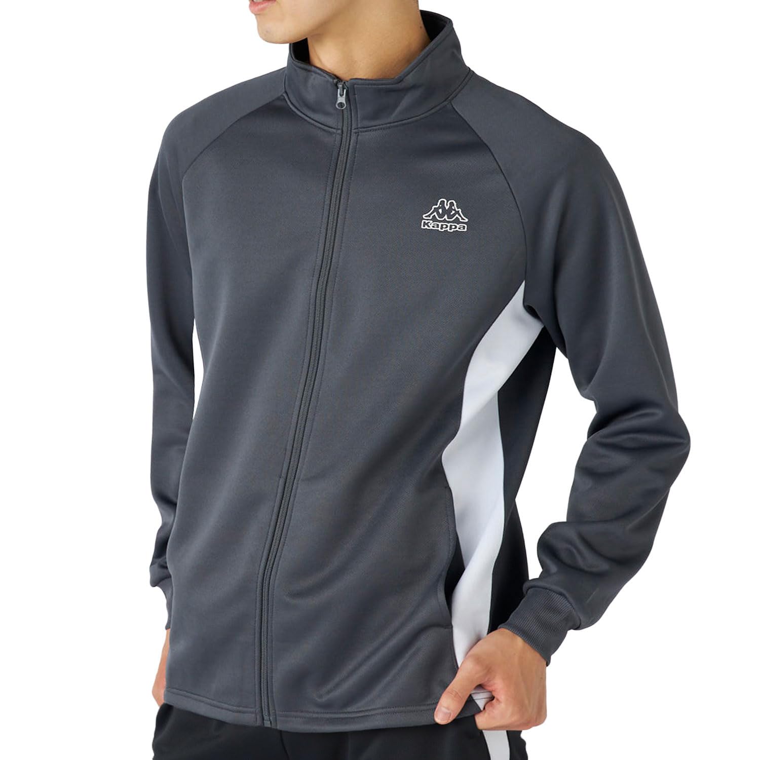 Amazon.co.jp: Kappa 245312 Men's Track Jacket, Jersey Top, Fleece
