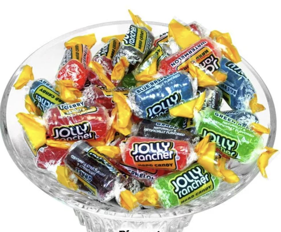 Miniatura 6 de Jolly Rancher - Caramelo duro original Jolly Rancher, 1 libra (envuelto individualmente)