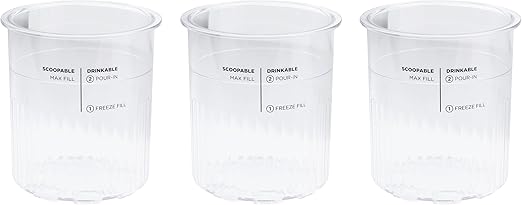 CREAMi Deluxe Ice Cream Maker 24 oz PINTS ONLY (3-pack)