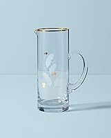 Vista 2 de Lenox Holiday Gold - Jarra de vidrio para bebidas