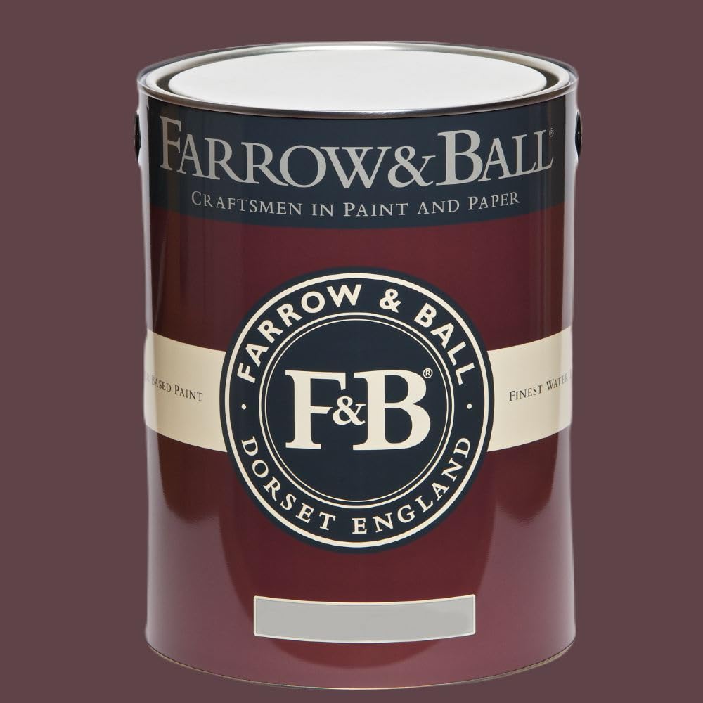 Paint Stop Mixed Colour Farrow & Ball Estate Emulsion 222 Brinjal 5L