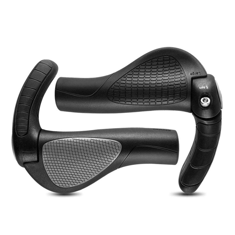 Ergonomiczne uchwyty rowerowe, wtyk, na końcówki kierownicy, do rowerów górskich, z uchwytem rogowym, do rowerów górskich, do rowerów górskich