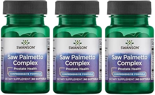 Swanson Saw Palmetto Complex 60 Sgels 3 Pack