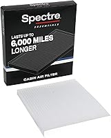 Vista 9 de Filtro de aire de cabina Spectre Essentials de K&N: Premium, vida útil 50 por ciento más larga: Compatible con modelos seleccionados de 2005-2017