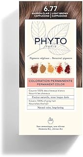 Phytocolor 6.77 coloración permanente tono marrón claro capuccino