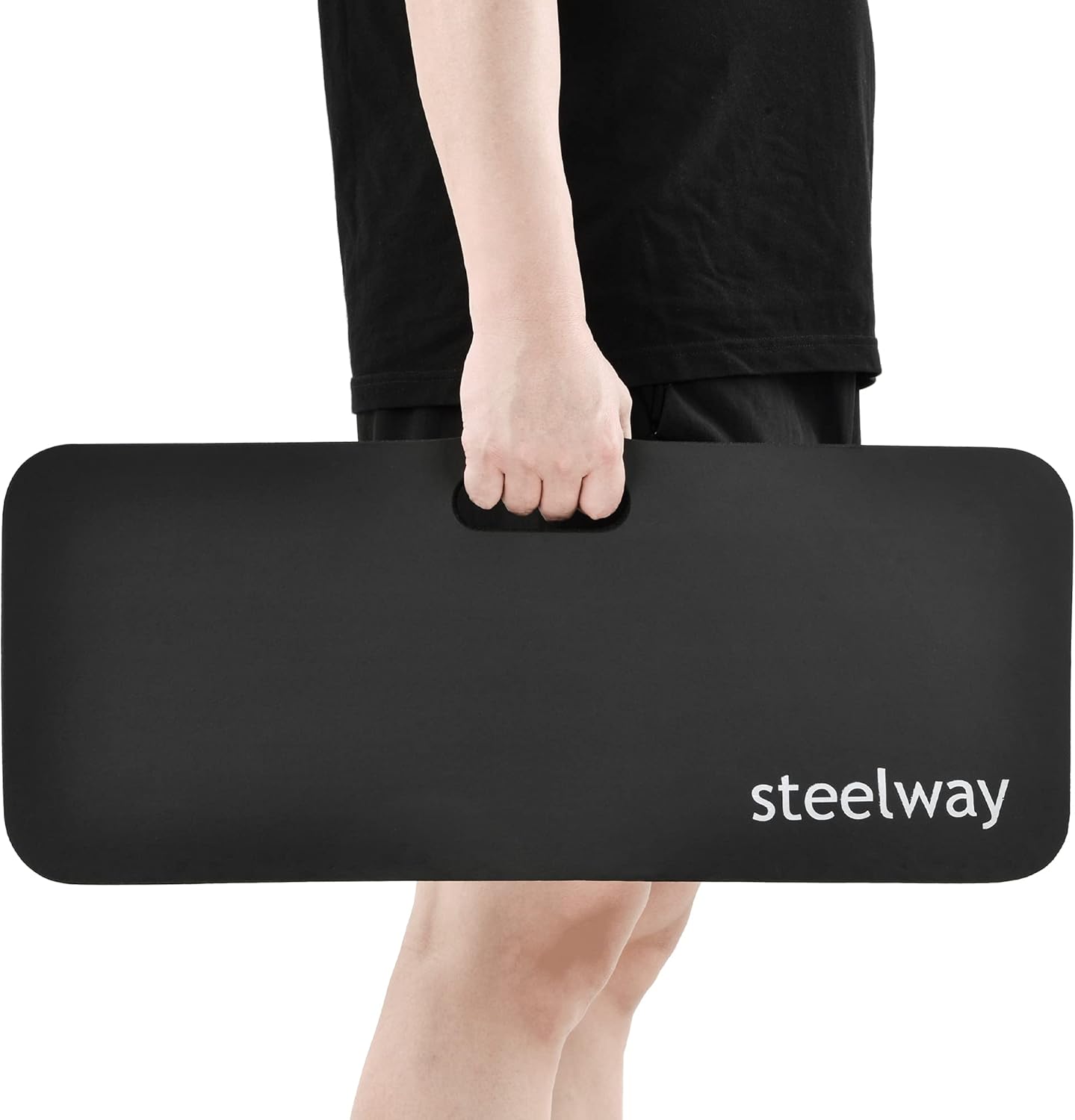 Yoga Knee pads, Extra Thick and Soft Knee Cushion, Long Knee Pads Cushions for Gardening, Exercise, Fitness, Baby Bath, Yoga-Black - Image 6