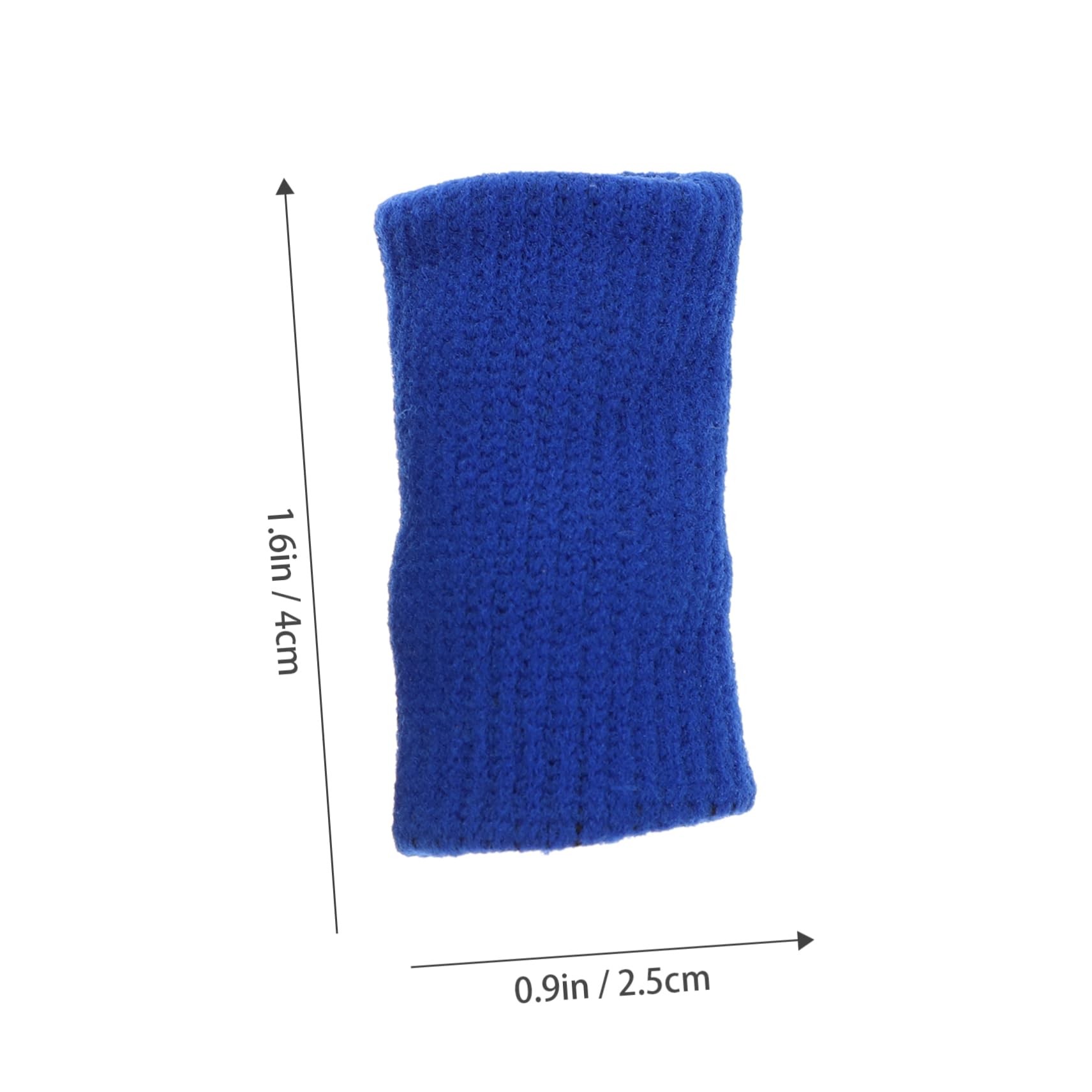 GOOHOCHY 10Pcs Breathable Nylon Flexible Elastic Sports Guards for Protection During Activities Black Blue