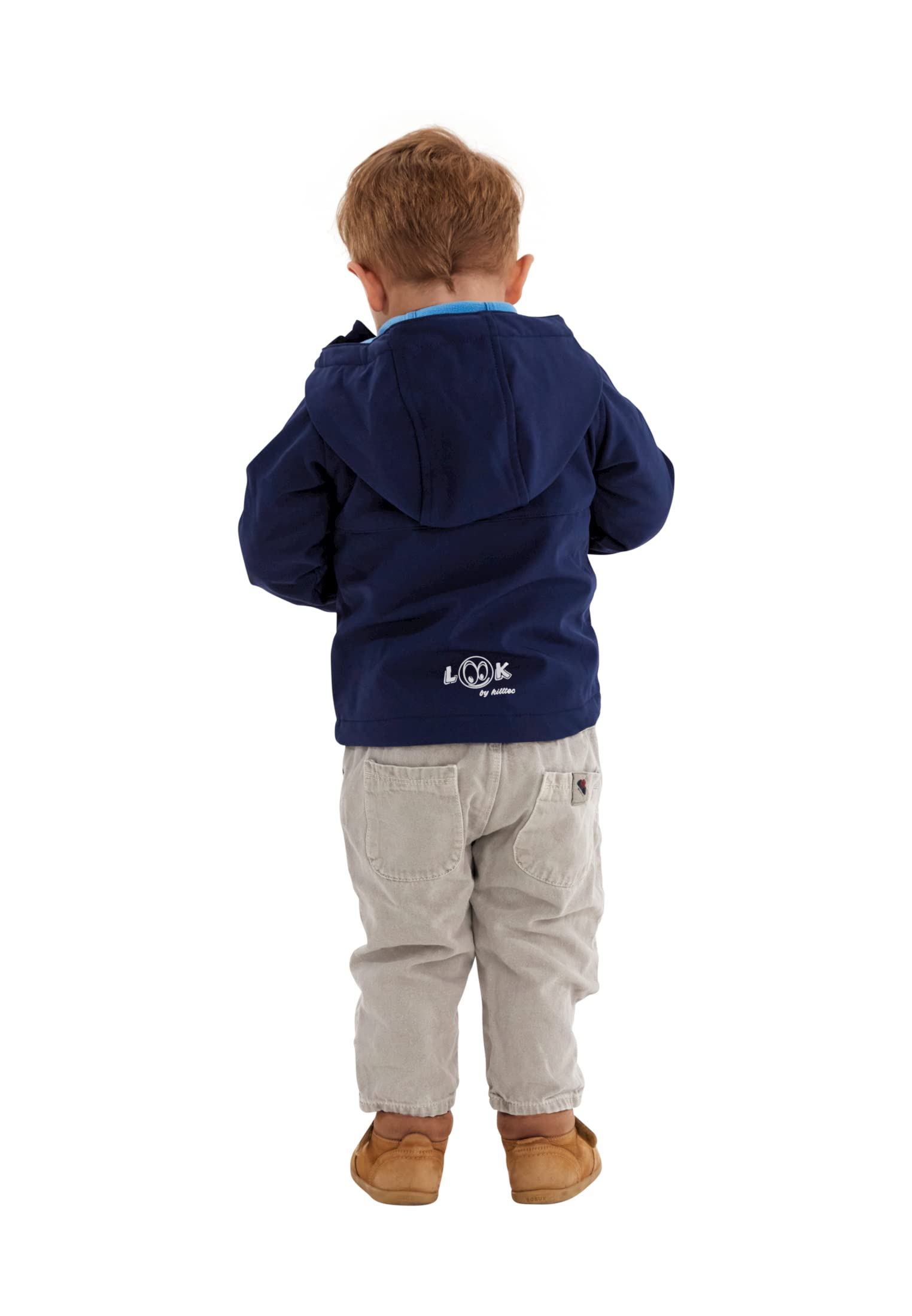 Killtec Veste Softshell Mini Veste softshell/veste de plein air avec capuche Mixte enfant