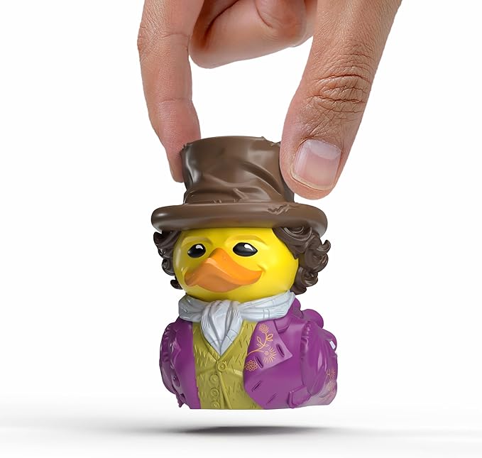 TUBBZ Mini: Willy Wonka Cosplaying Rubber Duck Vinyl Figure TUBBZ Mini: Willy Wonka Cosplaying Rubber Duck Vinyl Figure