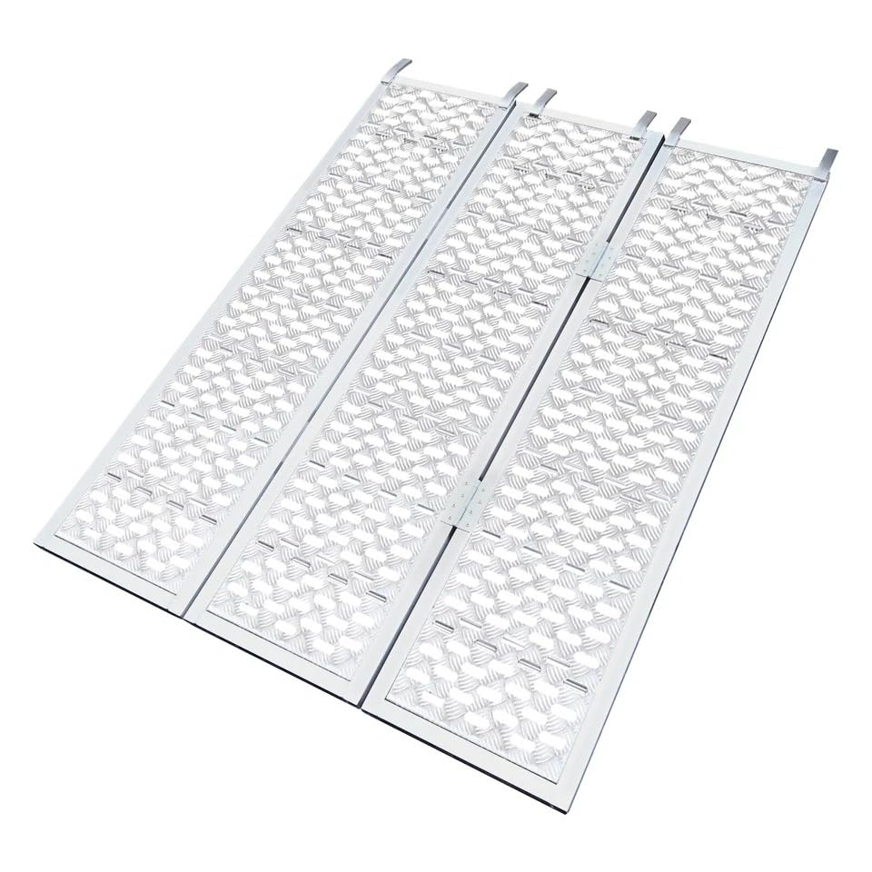 Rampa de Aluminio Plegable 1500lbs para Moto/ATV 54x77in miniatura 1