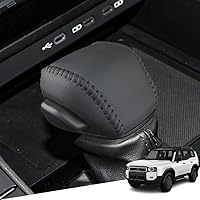 Vista 14 de Great-luck Funda Protectora de Perilla de Palanca de Cambios Automática de Cuero Genuino con Moldura, Accesorios Interiores Personalizados