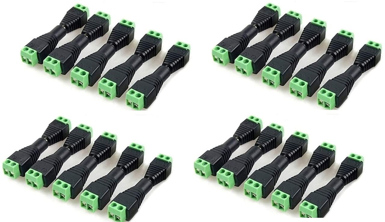 See full amazon price history chart for CARE N TOUCH 4 Pcs MALE+FEMALE CONNECTOR (2 DC Male Female + 2 Pcs DC Male) 5.5mm x 2.1mm Male DC Power Connector, for Led Strip CCTV Security Camera Cable Wire Ends Plug Barrel Adapter CARE N TOUCH 4 Pcs MALE+FEMALE CONNECTOR (2 DC Male Female + 2 Pcs DC Male) 5.5mm x 2.1mm Male DC Power Connector, for Led Strip CCTV Security Camera Cable Wire Ends Plug Barrel Adapter (B0B34HJFVF) Amazon Price History, Amazon Price Tracker
