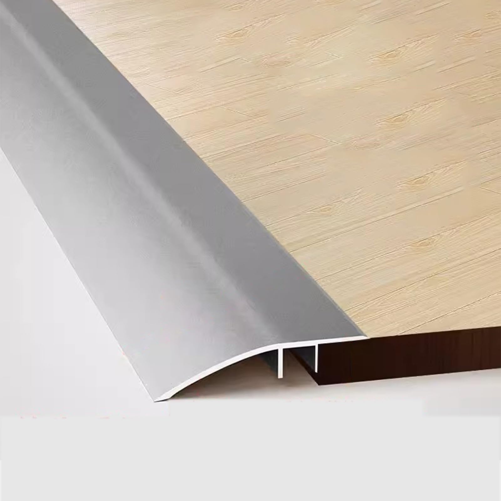 Floor Transition Strips, Aluminum Floor Transition Strip Multicolor for Tile to Carpet Hardwood(Dark Gray)