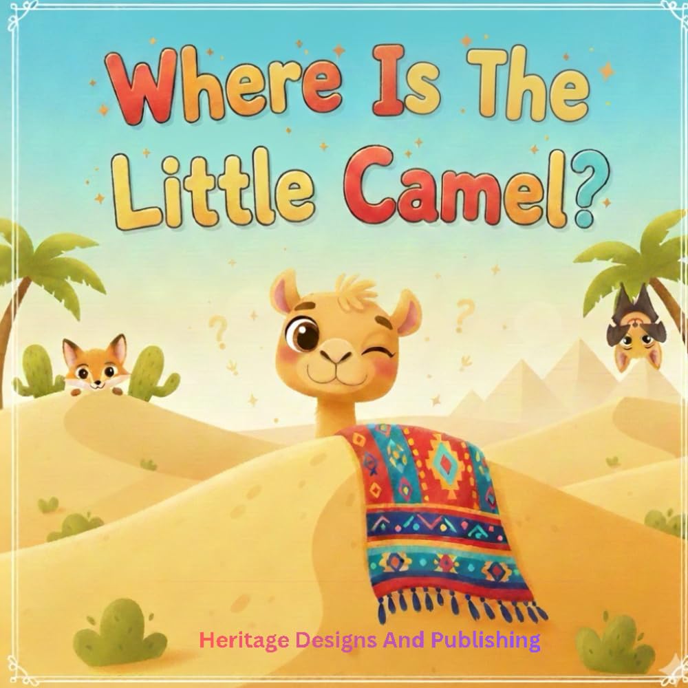 Where Is The Little Camel?: A Vibrant, Full Premium Colour Hide-and-Seek Book for Little Explorers (Where Is…? Hide-and-Seek Books for Little Explorers)
