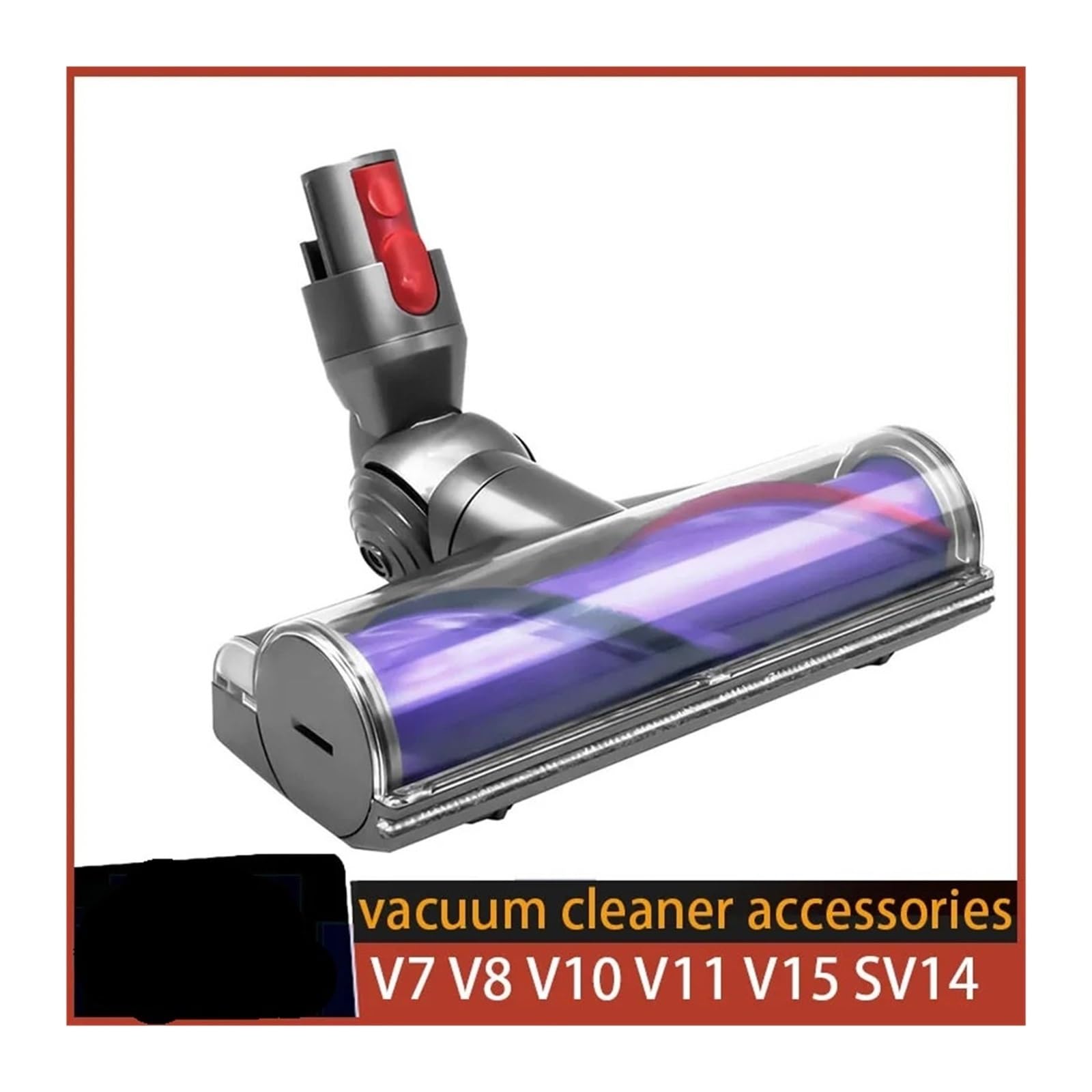 Cepillo de rodillo de vacío, Compatible con Dyson, | Piezas del cepillo del rodillo de cerdas del accesorio del piso de madera dura de V7 V8 V10 V11 V15