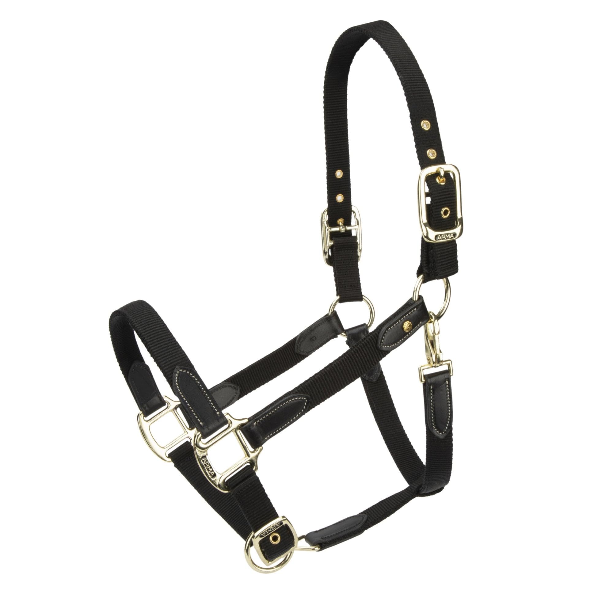 Shires ARMA Porto Headcollar - Black Full