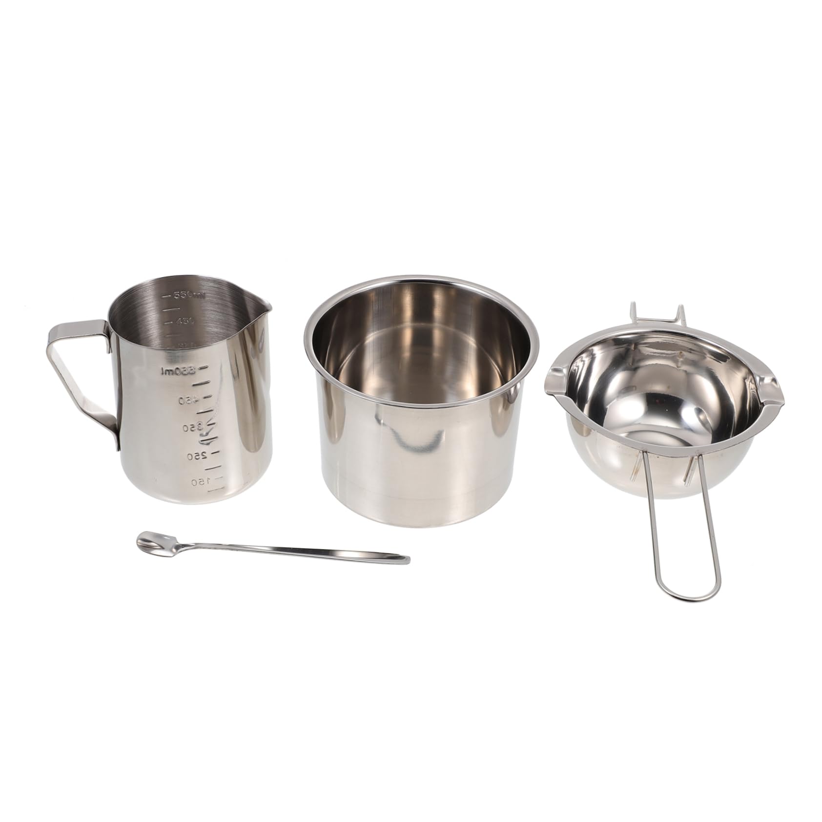 Veemoon Tazze per Sciogliere Cera Manico Kit per Fabbricazione Candele Tazza per Cera di Soia Forniture Fai da Te per Creare Candele Uniche