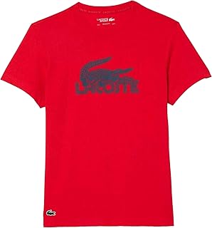 تيشرت رياضي من قماش جيرسيه فائق الجفاف للرجال من لاكوست