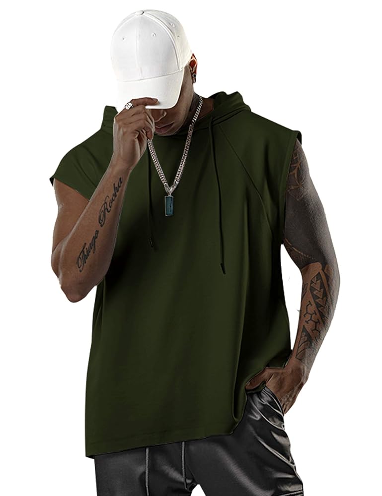 トップス theredthread S logo hoodie tank THEREDTHREAD / ザレッドスレッド】S logo hoodie tank