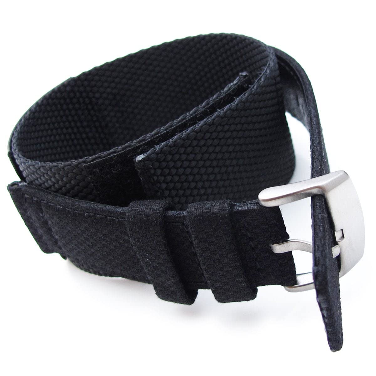 MiLTAT Cinturino tattico nero in nylon doppio strato 24 mm