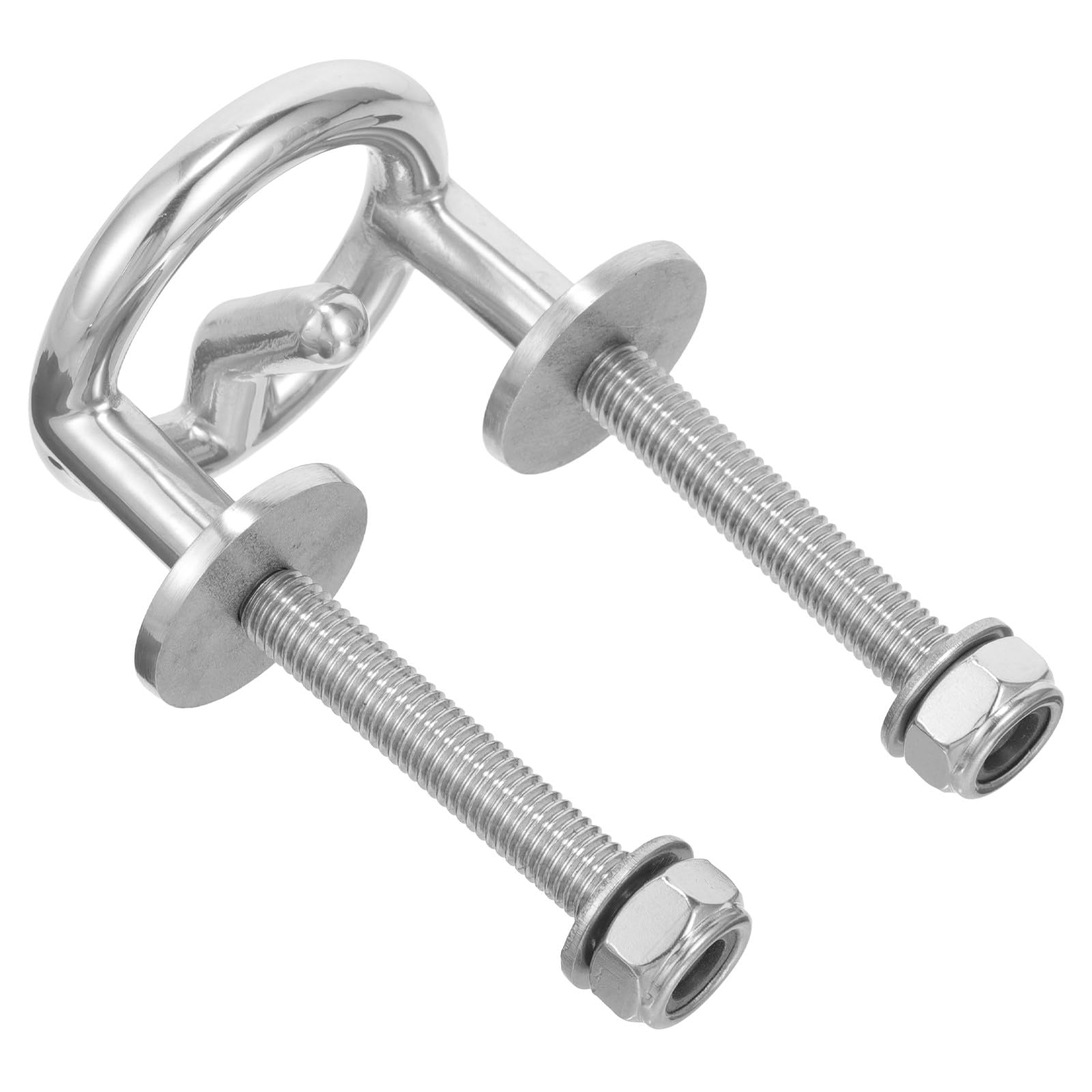 ifundom Gancio di Traino per Barca 62mm in Acciaio Inox per Yacht | Argento, Resistenza alla Corrosione, per Water Ski, Hardware Nautico per Traino in Acqua