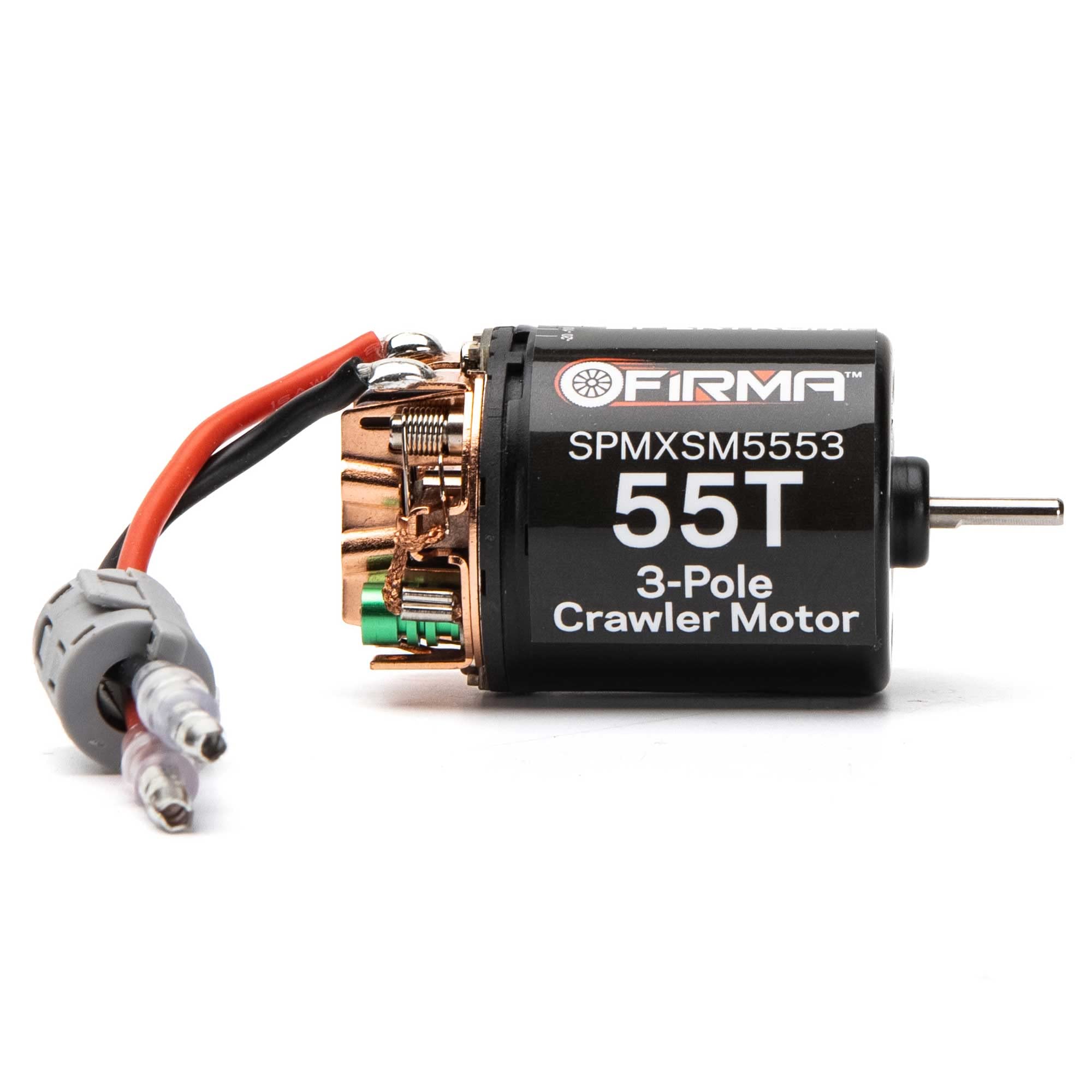 Moteur à balais Spektrum Smart Firma 55T reconstruction mécanique SPMXSM5553