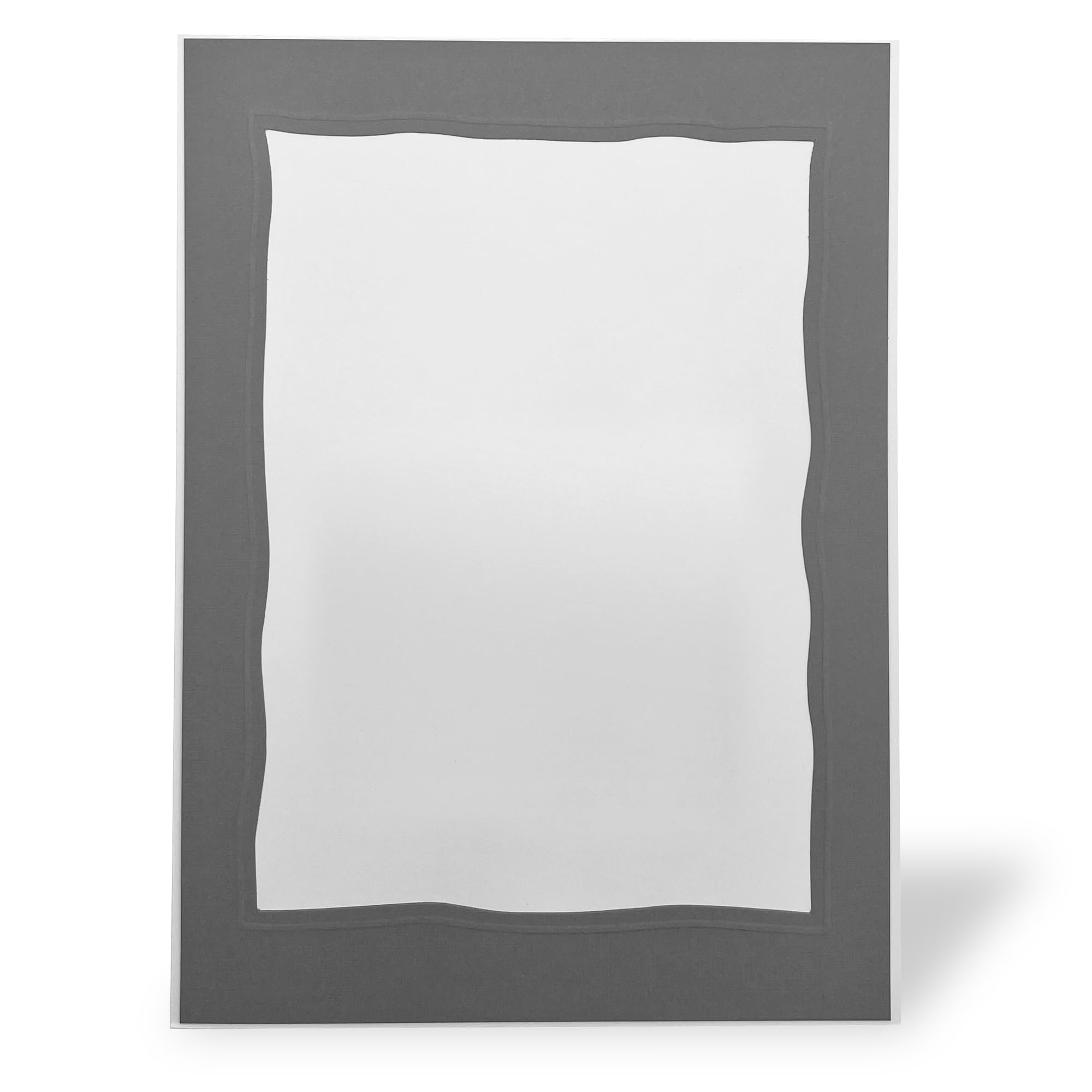100 Stück Endlosleporello für Bilder 13x18 cm (Hochformat) Leinen grau, nach Bedarf teilbar, für Hochzeit, Jubiläum, Geburtstag, goldene Hochzeit