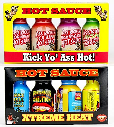 Ass Kickin' Mini y Xtreme Heat Mini Salsa de regalo