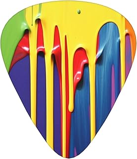 white Guitar Picks 12 Pack Bass Picks with Organizer Box Guitar Plectrum Includes Thin Medium Heavy Guitar Picks Ukulele Picks for Bass Acoustic Electric Guitars