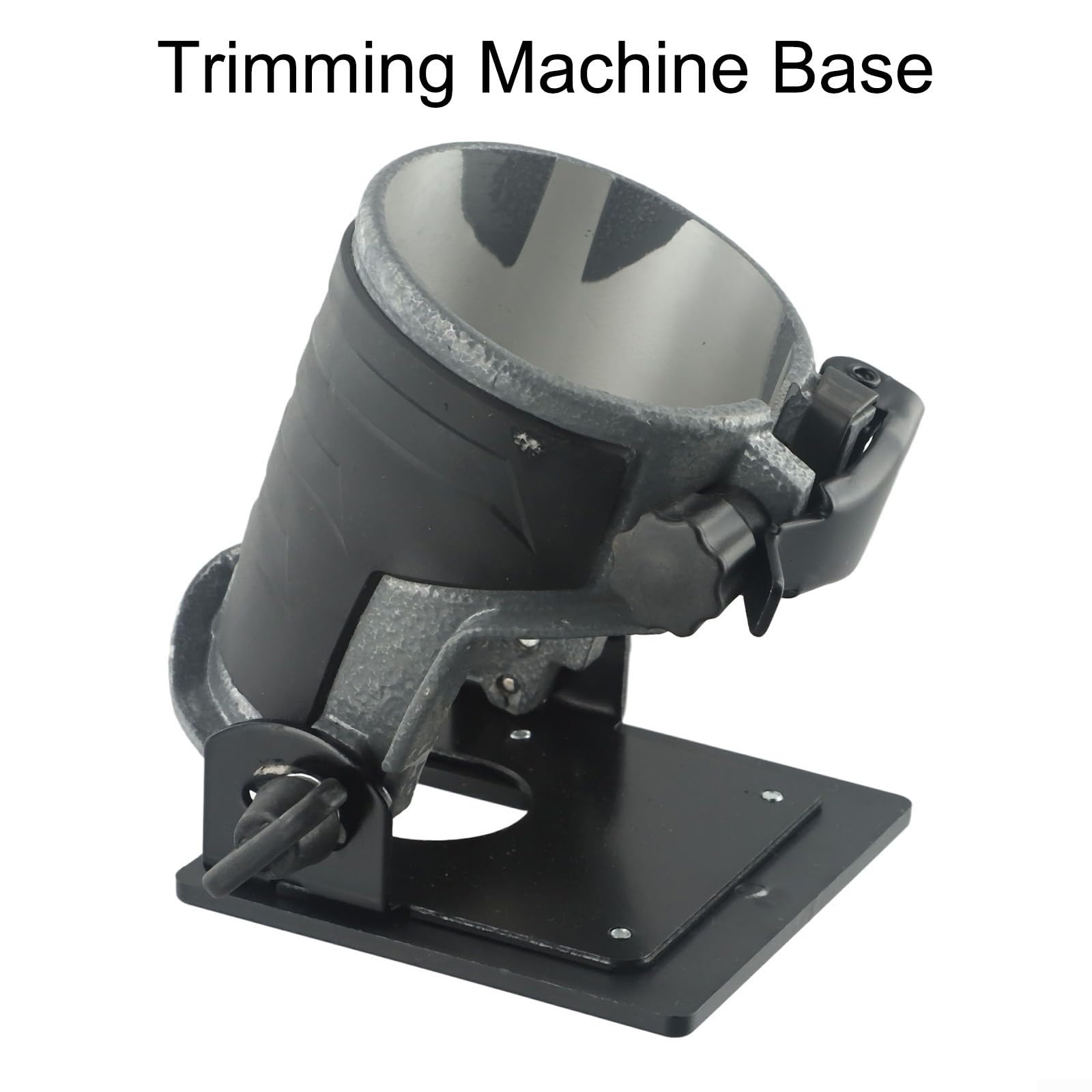 Base inclinable en aluminium réglable de -30 à 45 degrés pour couper les stratifiés et le travail du bois compatible avec l'outil électrique RT0700C DRT50 3709 370