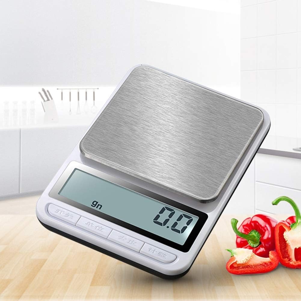 para Cocina y joyería Báscula de Cocina Digital Báscula de Cocina Báscula electrónica de precisión para el hogar Báscula de Alimentos Báscula de Gramos